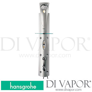 Hansgrohe 26122000 Shower Panel Prestige El 40, Corner Version with Lighting, Electronic 06/04 - 06/08 Spare Parts