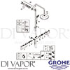 Grohe 26209001 Spare Tech Diagram