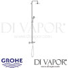 Grohe Tempesta Cosmopolitan 160 Shower System Bath Thermostat Spare Parts