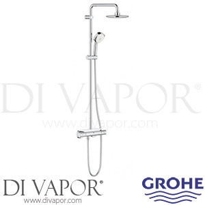Grohe 26249000 Euphoria Shower System Shower with Thermostat Spare Parts