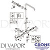 Grohe 26322000 Mixer Spare Tech Diagram