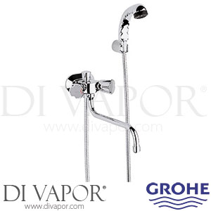 Grohe 26342000 Costa (1974-2008) Bath and Shower Single Lever Mixer Combination Spare Parts