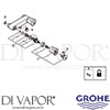 Grohe 26345001 Mixer Spare Tech Diagram
