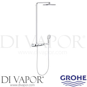 Grohe 26302001 Tempesta Cosmopolitan System Shower System with Thermostat Spare Parts
