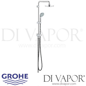 Grohe 26381000 Tempesta System 180 Flex Shower System with Diverter Spare Parts