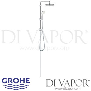 Grohe 26381001 Tempesta System 210 Flex Shower System with Diverter for Wall Mounting Spare Parts