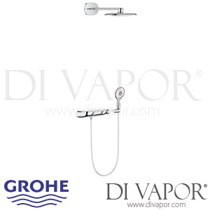 Grohe 26446000 Rainshower System SmartControl Mono 360 Combi Shower System with Thermostat Spare Parts