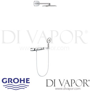Grohe 26446LS0 Rainshower System SmartControl Mono 360 Combi Shower System with Thermostat Spare Parts