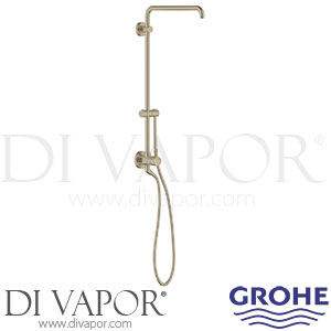 Grohe 26485EN0 Retrofit System Brushed Nickel Shower System with Diverter Spare Parts