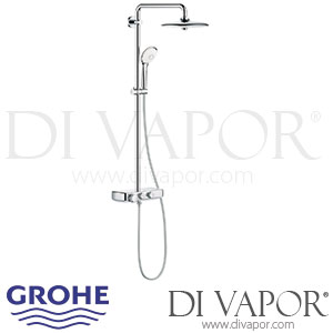 Grohe 26509000 Euphoria SmartControl System 260 Mono Shower System with Thermostat Spare Parts