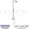 Grohe Euphoria SmartControl System 260 Mono Shower System Bath Thermostat Spare Parts