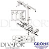 Grohe 26511000 Spare Tech Diagram