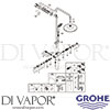 Grohe 26706000 Spare Tech Diagram