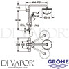 Grohe 26710000 Spare Diagram