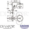 Grohe 26711000 Mixer Spare Diagram