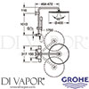 Grohe 26713000 Spare Diagram