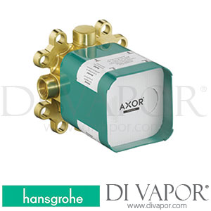 Hansgrohe 26909180 AXOR Showers/Front Basic Set for Lampshower 275 1Jet with Shower Arm and Overhead Shower 240 2Jet with Shower Arm >12/16 Spare Parts