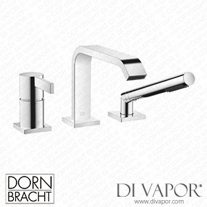 Dornbracht Three Hole Single Lever Tub Mixer for Deck Mounted Tub Installation 27412670 00 Spare Parts