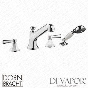 Dornbracht Deck Mounted Tub Mixer with Hand Shower Set for Deck Mounted Tub Installation 27502370 00 Spare Parts