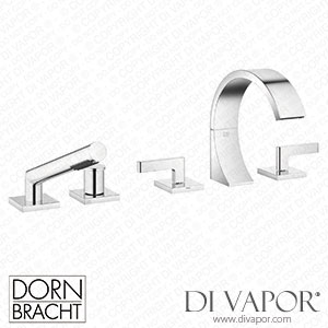 Dornbracht Five Hole Tub Set for Deck Mounted Tub Installation 27523821 00 Spare Parts