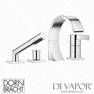 Dornbracht Deck Mounted Tub Mixer with Hand Shower Set for Deck Mounted Tub Installation 27632811 00 Spare Parts