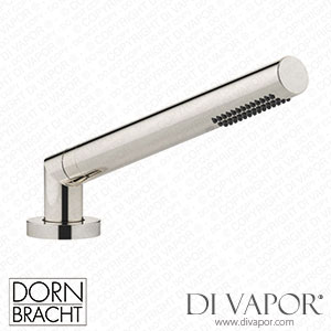 Dornbracht Series Specific Hand Shower Set for Bath Rim Or Tile Edge Installation - Platinum 27 702 979-08 Spare Parts