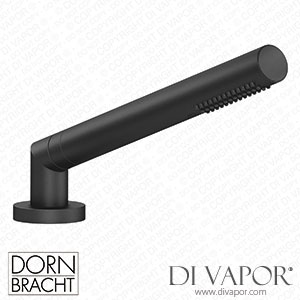 Dornbracht Series Specific Hand Shower Set for Bath Rim Or Tile Edge Installation - Matte Black 27 702 979-33 Spare Parts