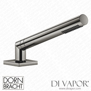 Dornbracht Series Specific Hand Shower Set for Bath Rim Or Tile Edge Installation - Platinum 27 702 980-08 Spare Parts
