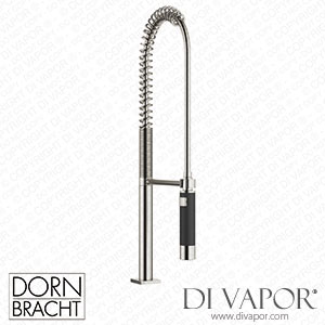 Dornbracht SERIES-VARIOUS Profi spray set - Brushed Platinum 27 784 970-06 Spare Parts