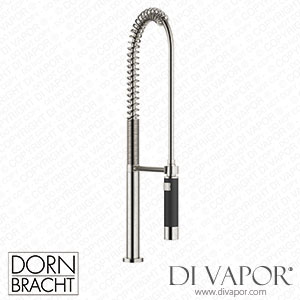 Dornbracht SERIES-VARIOUS Profi spray set - Brushed Platinum 27 789 970-06 Spare Parts