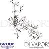 Grohe Aquatower 2000 Shower System Spares
