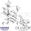 Grohe Aquatower 3000 Dual Shower System Spares