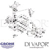 Grohe Aquatower 3000 Dual Shower System Spares