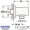 Grohe Rainshower Shower Outlet Elbow Dimensions