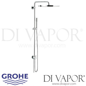 Grohe 27175000 Rainshower System 400 Shower System with Diverter Spare Parts