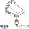 Grohe Veris Shower Outlet Elbow Spares