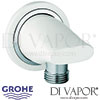 Grohe Ondus Veris Shower Outlet Elbow Moon White Spare Parts