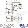 Grohe 27298001 Spare Diagram