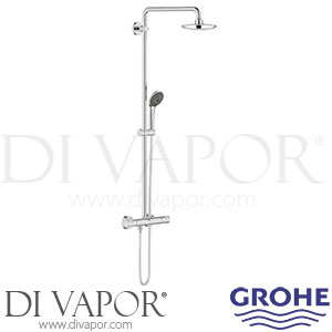 Grohe 27298001 Vitalio Joy System 180 Shower with Thermostat Spare Parts