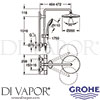Grohe 27298002 Spare Diagram