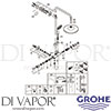 Grohe 27298002 Spare Tech Diagram