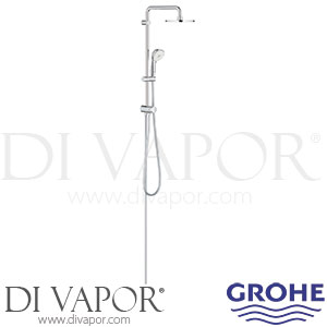 Grohe 27399002 Tempesta Rustic System 200 Flex Shower System with Diverter Spare Parts