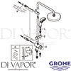Grohe 27399002 Spare Tech Diagram