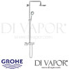 Grohe Rainshower Icon System 190 Shower System Thermostat Spare Parts