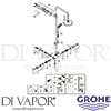 Grohe 27420001 Spare Tech Diagram