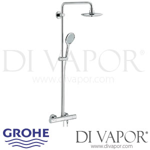 Grohe 27428000 Rainshower Solo System 190 Shower System with Thermostat Spare Parts
