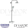 Grohe Rainshower Solo System 190 Shower System Thermostat Spare Parts