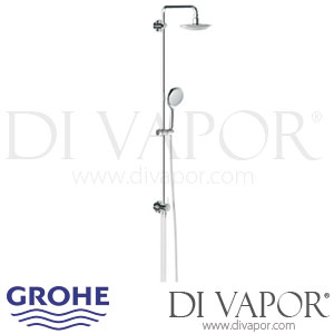 Grohe Euphoria Rainshower System Solo Chrome Diverter Spare Parts