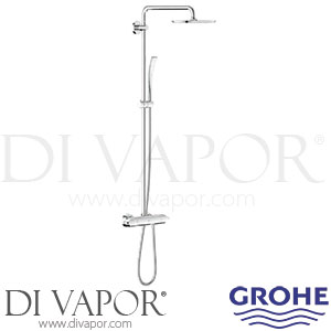 Grohe 27472000 Rainshower System Veris 300 Shower System with Thermostat Spare Parts
