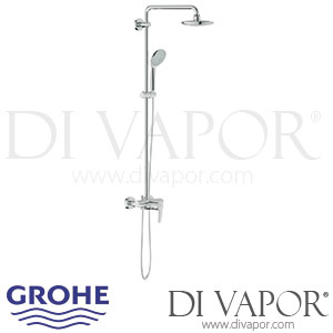 Grohe 27473000 Euphoria System 180 Shower System with Single Lever Mixer Spare Parts